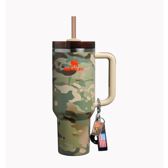 StanleyxPostMalone Camo Tumbler with Handle